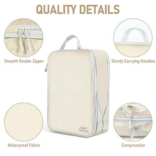 4 Set Compression Packing Cubes