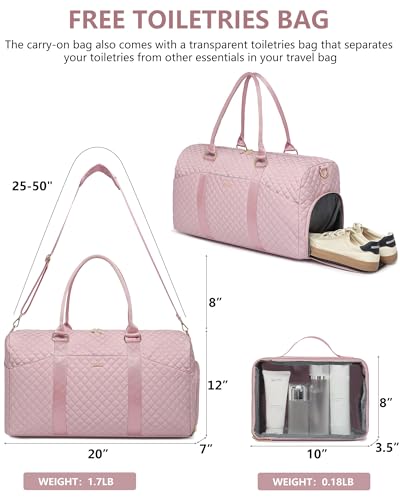 Women Weekender Travel Duffle Bag