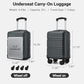 15'' Underseat Carry On Luggage Airline Approved Lightweight