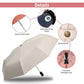Sun Umbrella Blocking UV Protection Compact Auto Folding Parasol