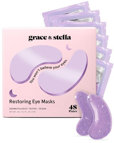 Retinol Under Eye Patches for Puffy Eyes (48 Count)