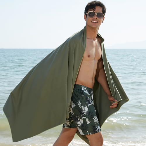 Microfiber Towel Quick Dry Camping & Travel & Gym Towel. Compact