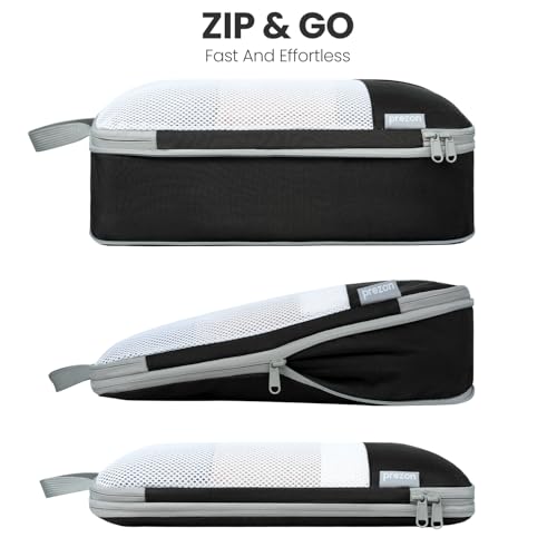 Compression Packing Cubes for Travel (6 Count)