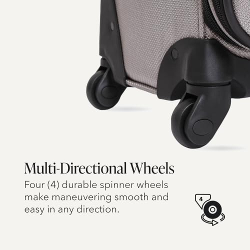 Sion Softside Expandable Roller Luggage (3 Count)
