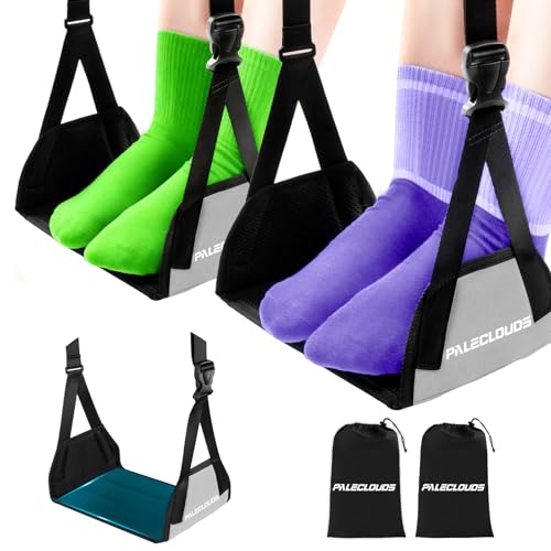 Foot Hammock for Plane Travel (2 Count)
