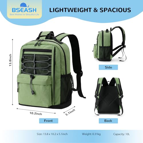 10L Small Size Casual Backpack for Kids Girls Boys Ages 3