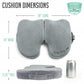 Premium Slim Foldable Travel Seat Cushion