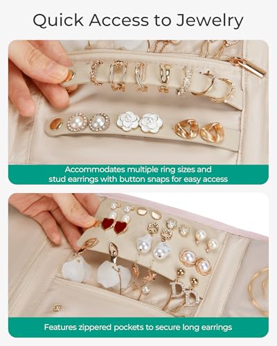 Travel Jewelry Organizer Case (7.84 Ounce)