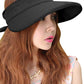 Sun Hats for Women with UV Protection Wide Brim Sun Hat Visor Summer Beach Outdoor Foldable Womens Cap