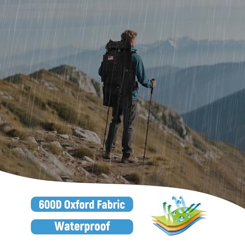 100L Hiking Backpack for Men