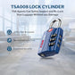 Open Alert TSA Approved Luggage Locks (2 Count)