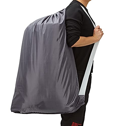 2 Pack XL Nylon Laundry Bag with Strap (2 Count)