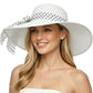 Wide Brim Sun Hat for Women Floppy Straw Hat Summer Beach Hats Fashionable Trendy Hats Sun Protection UPF 50+
