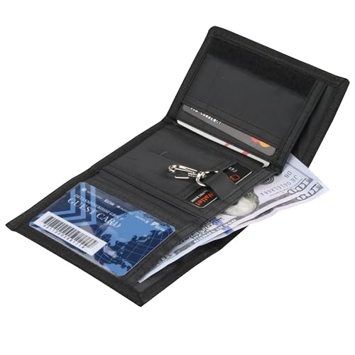 RFID Blocking Canvas Wallet for Men and Women