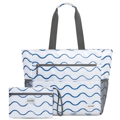 Beach Bag Waterproof Sandproof Large Capacity Foldable for Women