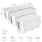 3 Pack Cable Organizer Box (3 Count)