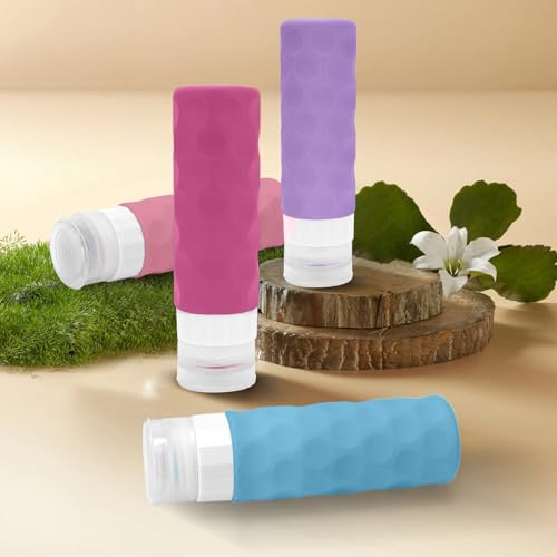 Travel Bottles for Toiletries (4 Count)