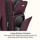 Anzio Softside Expandable Luggage with Spinner Wheels