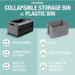 Eco 62L Collapsible Storage Bin (3 Count)