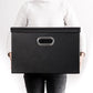 Large Stackable Storage Boxes with Lids [5