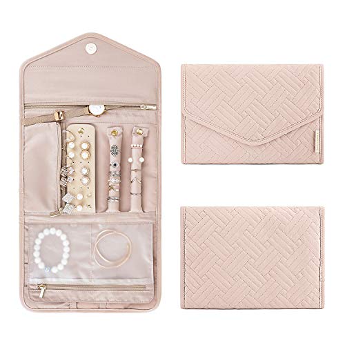 Travel Jewelry Organizer Roll Foldable Jewelry Case