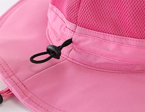 Women's UPF 50+ Safari Sun Hat Breathable UV Protection Fishing Hat