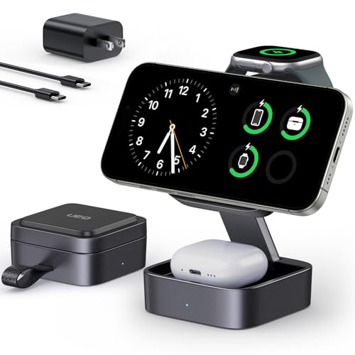 3 in 1 Wireless Charging Station for Apple Devices