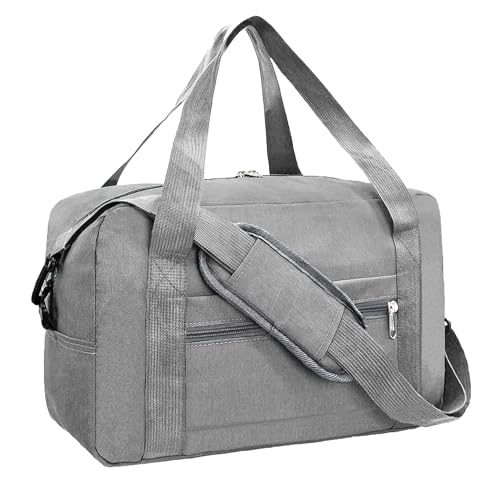 Foldable Carry on Luggage Bag 22x14x9 Personal Item Bag for Airplanes Travel Duffel Bag for Women and Men