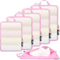 6 Set Ultralight Compression Packing Cubes Packing Organizer for Travel Accessories Luggage Suitcase Backpack
