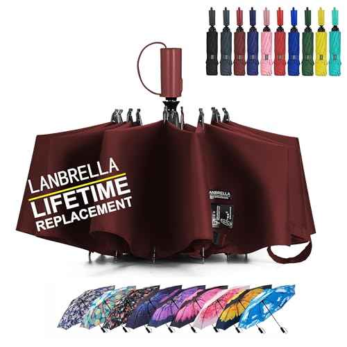 Umbrella Compact Inverted Folding Umbrellas Auto Open Auto Close