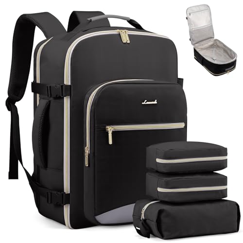 50L Travel Backpack Flight Approved Carry on Backpack