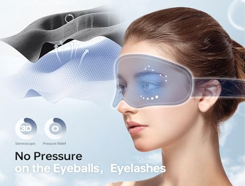 Sleep Mask with Headphones Bluetooth 5.4