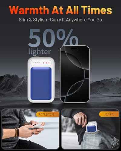 Hand Warmers Rechargeable 2 Pack (2 Count)