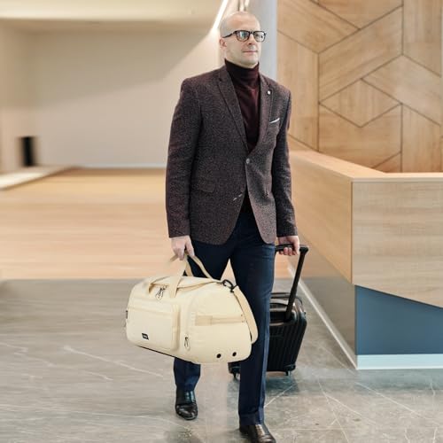 24 Inch Medium Travel Duffle Bag with Shoe Compartment