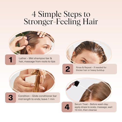 Rice Water Shampoo and Conditioner Set + Pre (7.9 Ounce)