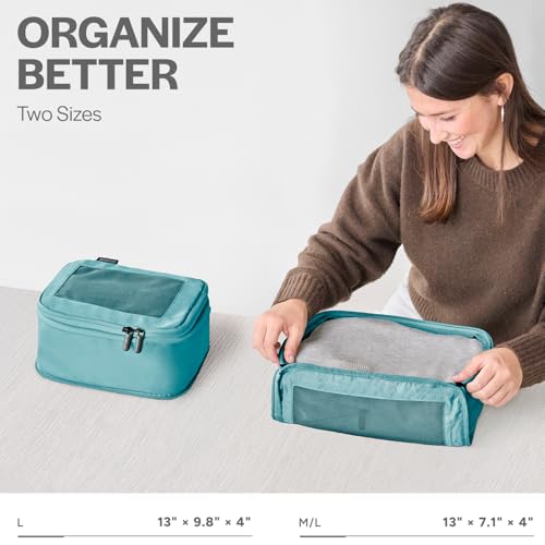 Compression Packing Cubes for Travel (2 Count)