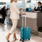 20 Inch Top Opening Aluminum Frame Carry On Luggage with TSA Lock
