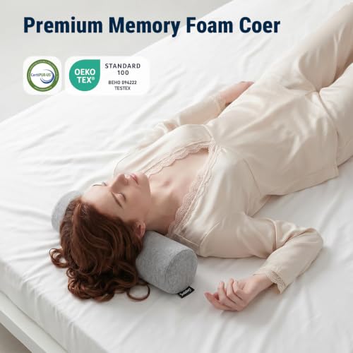 Neck Roll Pillow for Neck Pain Relief