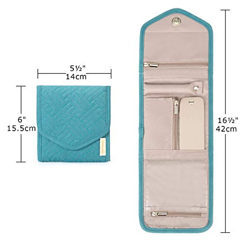 Travel Jewelry Organizer Case Foldable Jewelry Roll