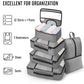 8 Set Packing Cubes for Travel Essentials (8 Count)