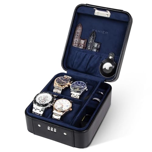 Watch Travel Case with Combination Lock