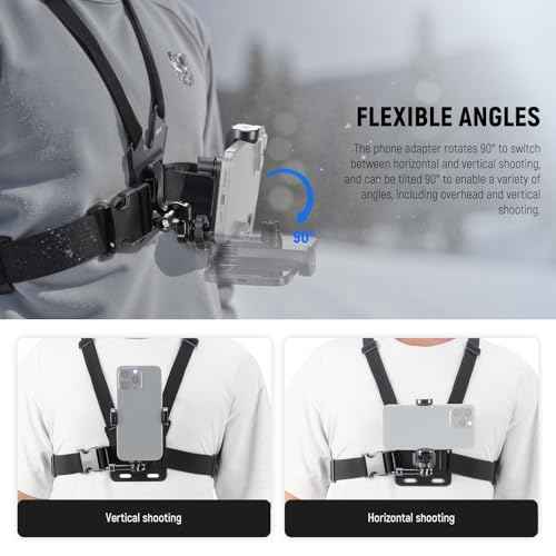 Mobile Phone Chest Mount Head Strap Mount