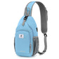 Sling Bag RFID Crossbody Sling Backpack Cross Body Shoulder Bag Travel Hiking Daypack for Women Men