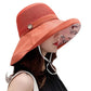 Women Summer Wide Brim Sun Hat Bucket Fishing Hats UV Protection