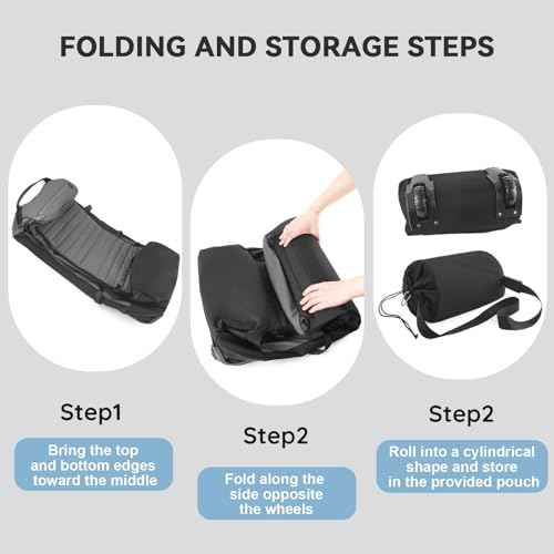 85L 29“ Foldable Rolling Backpack with Wheels