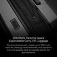 ZDX Large 30 Inch Expandable Hardside Checked Luggage