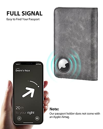 AirTag Passport Wallet