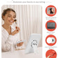 Travel Makeup Bag Cosmetic Bag with Lighted Mirror