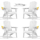 Folding Adirondack Chairs Set of 4 (4 Count)