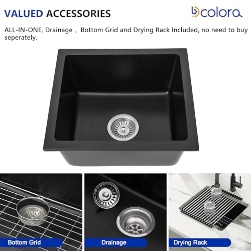 Undermount Quartz Composite Prep Sink